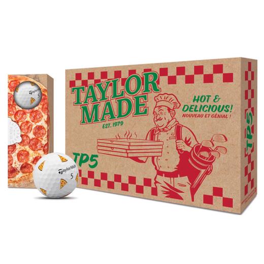TaylorMade泰勒梅高尔夫球 25款TP5 PIZZA限量版五层高尔夫披萨球 商品图3