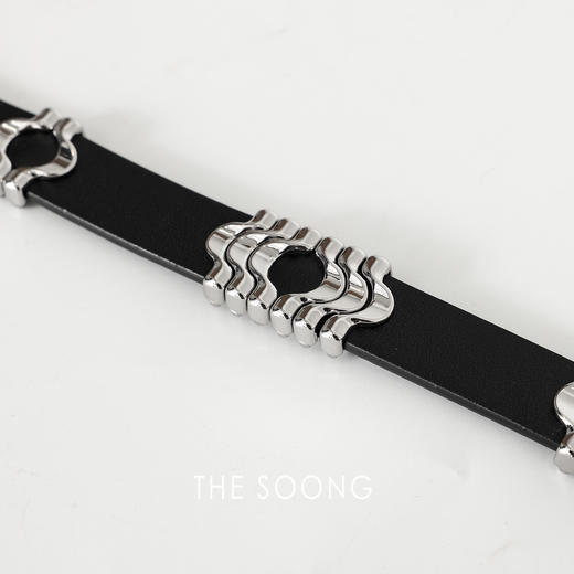 THESOONG|经典纯手工牛皮百搭肌理针扣皮带HWPD7646 商品图3