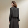 西遇气质钉珠领口小香风外套女秋季高级感通勤短款毛呢上衣V2651153 商品缩略图4