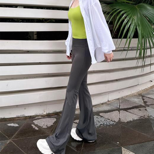 壁虎瑜伽【2509KZ410】高弹加长显瘦喇叭裤【5天发货】 商品图4