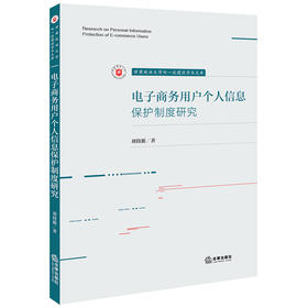 电子商务用户个人信息保护制度研究 刘倚源著 法律出版社