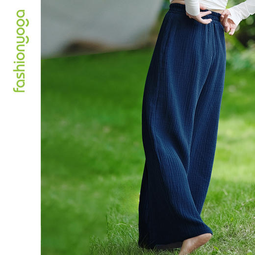 FM15923禅风中式宽腿裤 商品图7