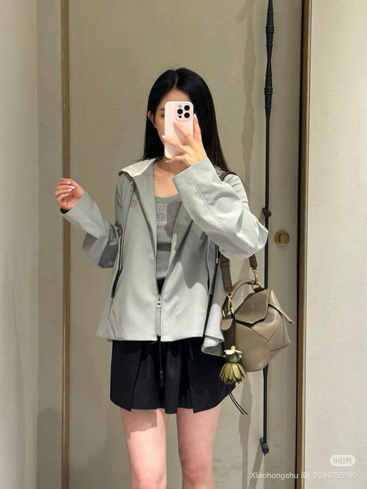 92-1  排他性独家圆正 lew棉质连帽夹克外套 气球外套 我穿38 商品图5