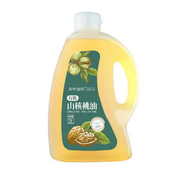 关中油坊 有机山核桃油2L 物理压榨 凉拌热炒家庭食用油京东自营 /粮油调味 /食用油 /核桃油 商品图6