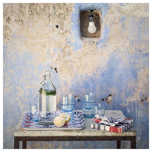 IKEA 宜家 KORKEN 考肯 附塞瓶子 透明玻璃 1 公升 商品图1