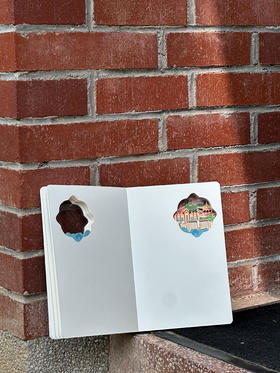 华科大镂空视窗笔记本