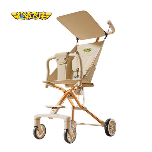 超级飞侠儿童便携式手推车 TH610 咖色 商品图5