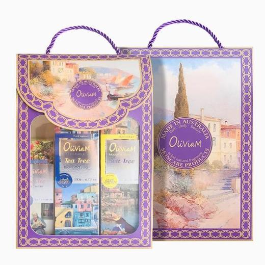 澳大利亚澳莉维亚浪漫意象茶树手拎3件套 商品图0