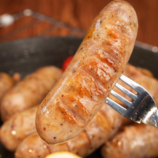 【顺丰/京东冷链】清远鸡爆汁肉肠（黑胡椒味）供港企业湾区金标认证 正宗清远鸡 地标好物 鸡肉含量90%以上 - 叹鸡 商品图2