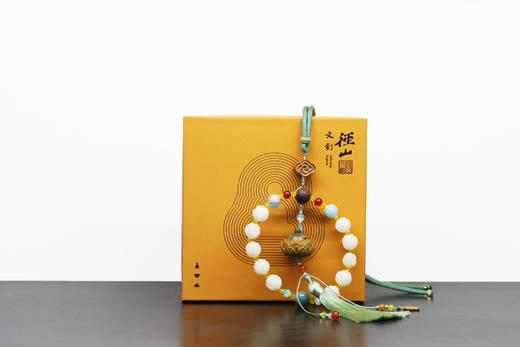 【菩提莲花挂件】省级传承创新工作室坤宁和堂x径山文创联名推出/“越来越好工艺”残障匠人研发设计 商品图2