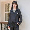 谜底立领小外套女士2025秋季新款休闲百搭宽松薄款长袖257MW7842 商品缩略图0