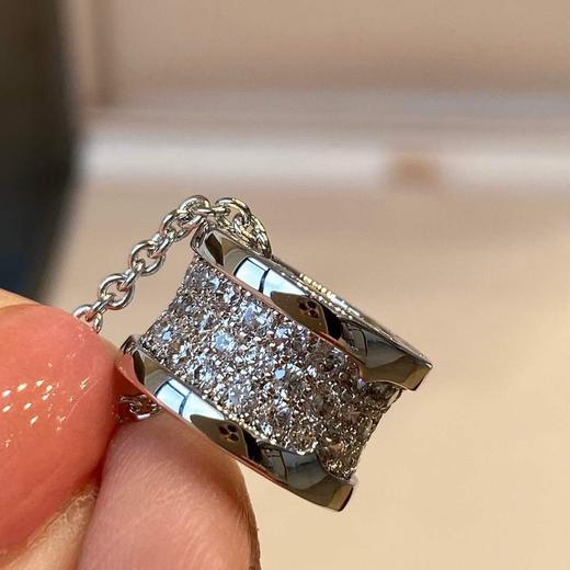 宝格丽 B.ZERO1系列 满钻小蛮腰 项链 男女同款情侣款（XK） 商品图3