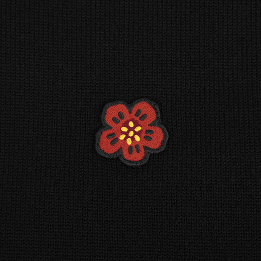 【超惠秒】KENZO 高田贤三 男士全羊毛海棠花刺绣logo百搭套头毛衣/卫衣外套11873 商品图4