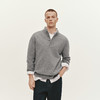 森柔|森马毛衫男冬半开襟高领针织衫含羊毛2025新款基础百搭毛衣 商品缩略图1