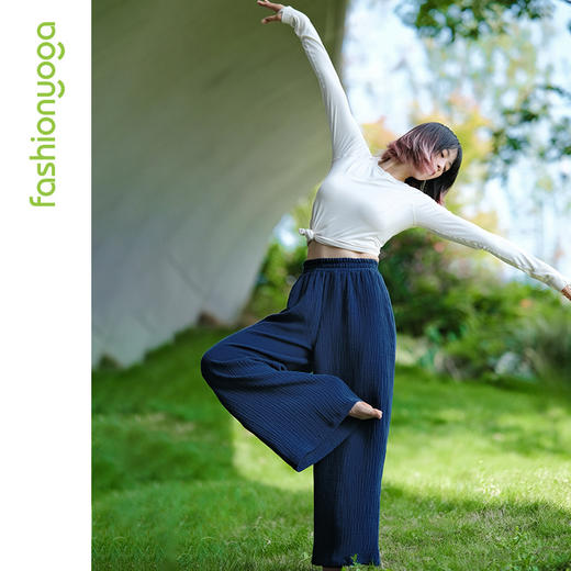 FM15923禅风中式宽腿裤 商品图10