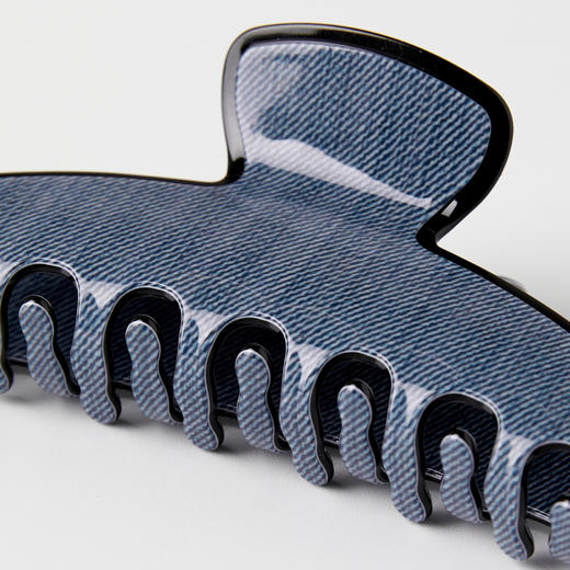 ROMI STUDIO“Cherry Kiss” 气质抛光蓝色鲨鱼发夹头饰RWCLP05950 商品图2