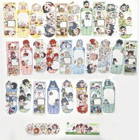 非人哉 科学探险队系列 胶片 全30种 14包/盒 国谷