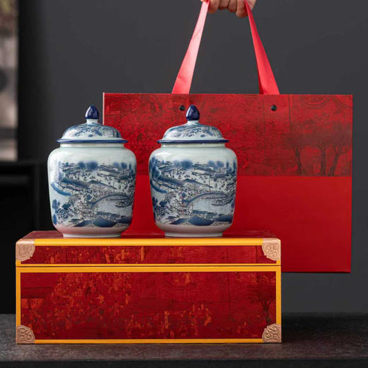 芳华【双瓷罐 红色】60元一套/一件10套 商品图3