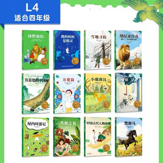 【四年级】中文分级阅读文库（全12册） 商品图1