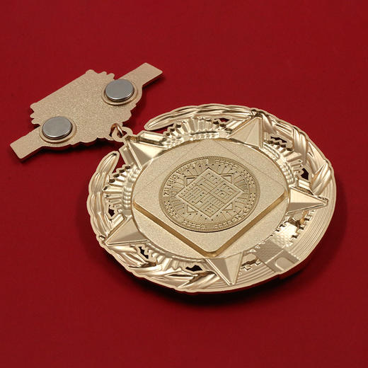 【人民日报发行】人民的胜利徽章冰箱贴·八一祖国万岁徽章 商品图5