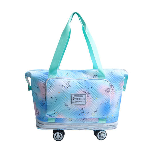 【新品旅行包】超大容量轮子包双层扩展收纳包 外出出差登机旅游行李袋 国庆出行 商品图8