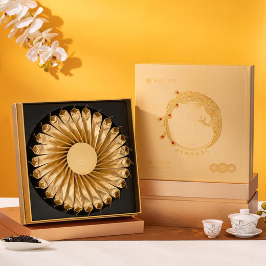 天池 凤凰单丛 春山花语  蜜桃香 茶叶 礼盒 182克 商品图2