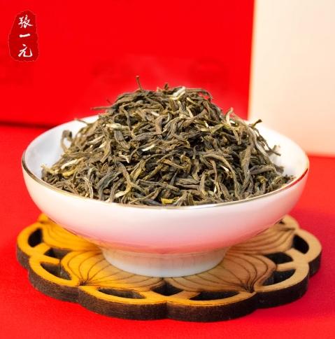 悠选好货张一元茶叶新茶浓香茉莉花茶白龙峰480g高档礼盒装中华老字号茶礼 商品图3