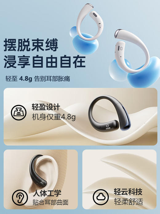 小度S200挂耳式蓝牙耳机 商品图1