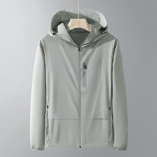 百媚生 冰丝防晒衣夏季防紫外线透气钓鱼服男女300斤可穿8826 商品图3