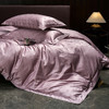 60长绒棉全棉四件套纯色大提花  尼卡-紫 商品缩略图8