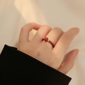 39元💰戴“小福星”朱砂戒指