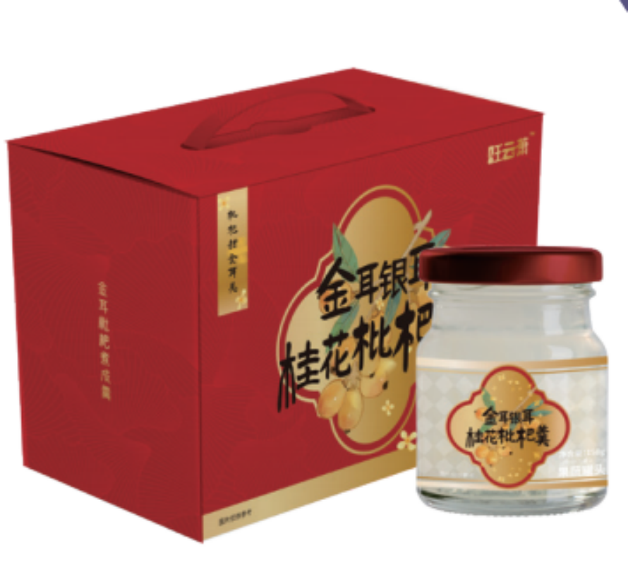 四川广元旺苍金耳枇杷羹（桂花味）150g*6/提
