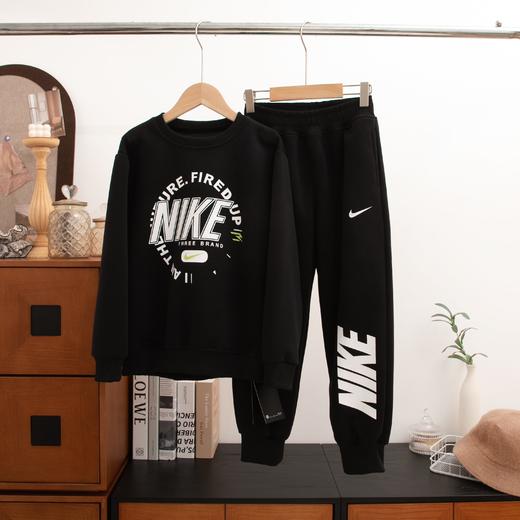 点此购买 130-170耐克中大童男童运动套装儿童秋款卫衣+裤子 gl 329307 商品图1