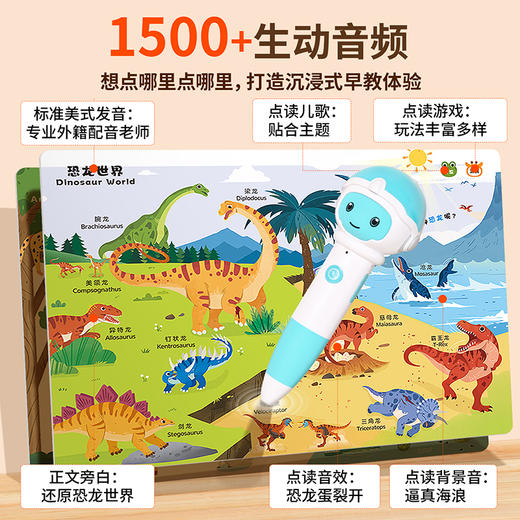 早教启蒙双语认知大书（点读版） 商品图2