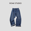 ROMI STUDIO“复古日常”英国高士线经典酵洗直筒牛仔裤RWCAXA5431 商品缩略图1