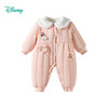 迪士尼童装婴幼儿夹棉连体衣加厚初生儿童连身衣女宝宝冬季ZD4EL011
 商品缩略图8