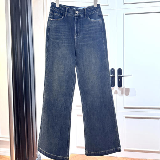 （面料升级！）火桐hooton 果冻神裤 莱赛尔四面弹直筒微喇牛仔裤TQ9022 商品图1