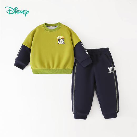 迪士尼童装男童秋季卫衣套装两件套儿童运动长裤长袖上衣新款秋装 商品图3