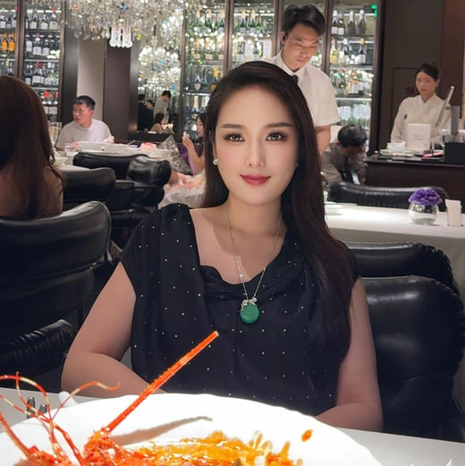 GAONAS  君子豹变 时尚贵气豹子绿项链11554DG 商品图3