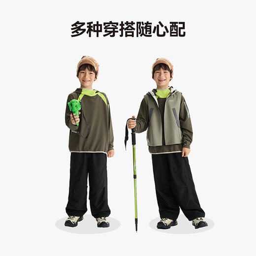 漫画家【方格训练衣】徒步骑行攀岩加绒3M反光印花长袖训练T恤 商品图3