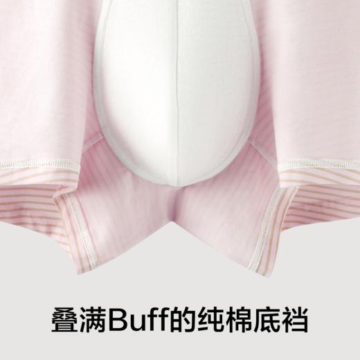 【新品上新】有棵树纯棉条纹设计款男士四角裤3条装-U1206 商品图2