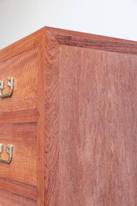 红桥红 | 家具严选  缅甸花梨（大果紫檀）【105四面平五斗柜】 商品图5