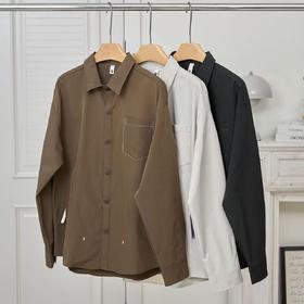 鸟家同款面料！【Schenvega--山系硬核三防情侣衬衣】遮肉显瘦显高不臃肿 防污/防风/防水/抗寒/抗皱/耐磨/透气/轻便 一件顶多件 轻松驾驭男神/女神范