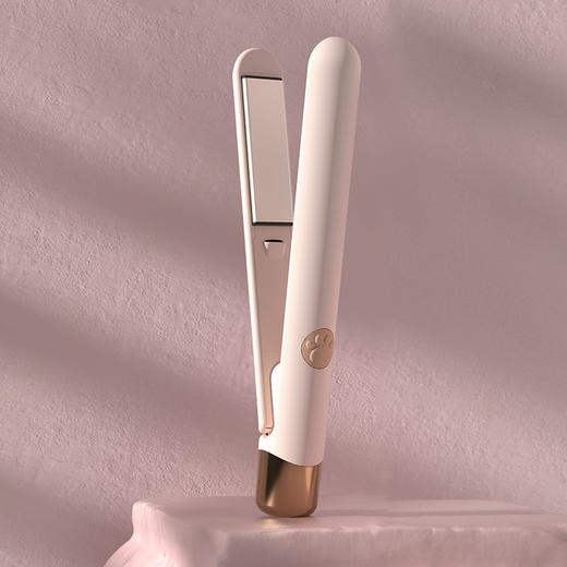 【直发卷发一机搞定🔥】志高小型夹板直卷两用定型不伤发卷发棒负离子拉直板烫发，志高陶瓷釉夹板✨告别油塌扁平，负离子+精油双重护发💆‍♀️轻松造型不伤发！ 商品图5