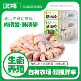 【顺丰/京东冷链】清远母鸡切块450g/盒  供港企业湾区金标认证 正宗清远鸡 地标好物 - 叹鸡