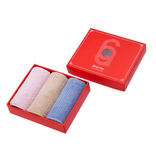 洁玉 舒畅毛巾三条装(GJ) 颜色随机 商品图8