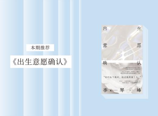 长篇小说 |《出生意愿确认》 商品图0