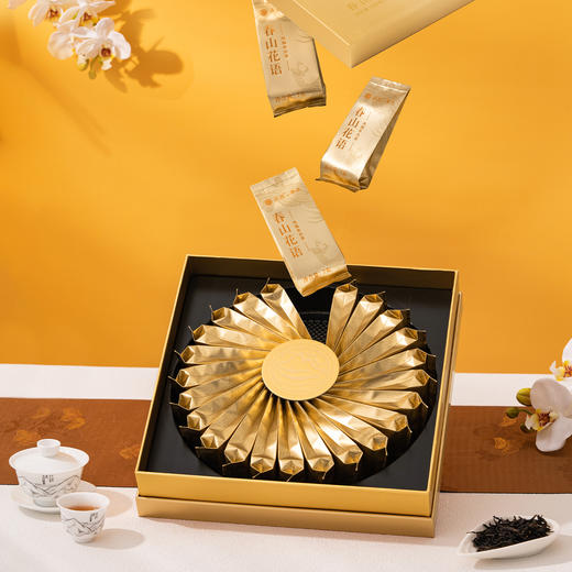 天池 凤凰单丛 春山花语  蜜桃香 茶叶 礼盒 182克 商品图3