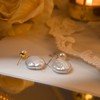 雀说异形巴洛克淡水珍珠耳钉气质轻奢高级感港风耳环S925银针耳饰AL62101 商品缩略图2