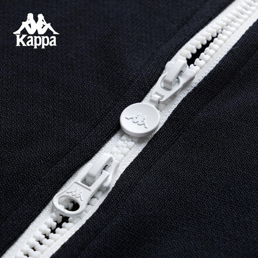Kappa 2025秋季新款 休闲复古 潮流翻领开衫针织外套KPDJDWK80 商品图2